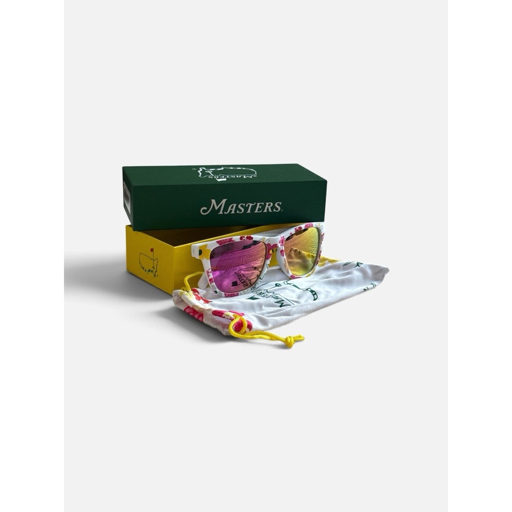 2026 Masters Exclusive Goodr Sunglasses The Florals White New Augusta National
